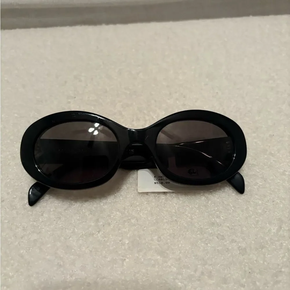 Celine Triomphe 52MM Oval Sunglasses NWT - Picture 5 of 12